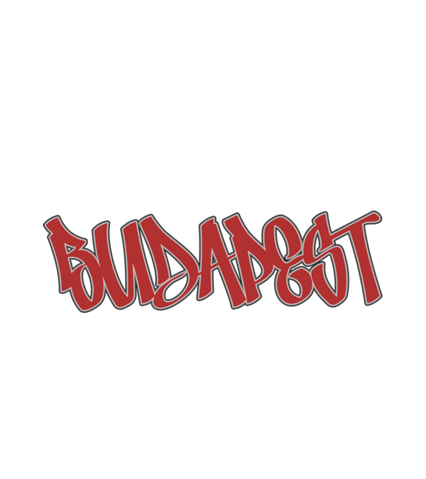 Budapest graf 1 minta fehér pólón