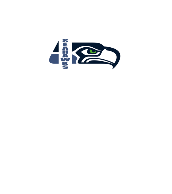Seahawks 1 minta fekete pólón