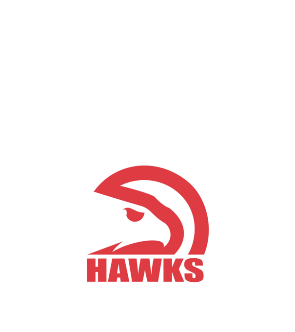 Hawks 1 minta fehér pólón