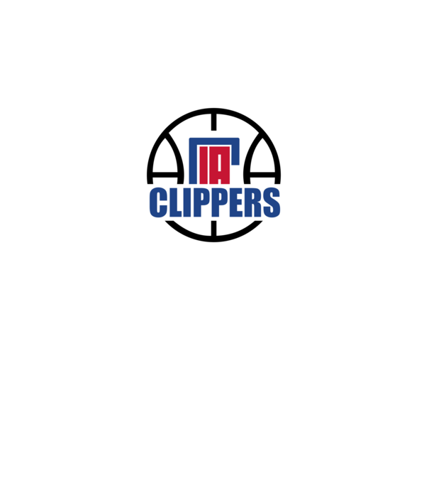 Clippers 1 minta királykék pólón