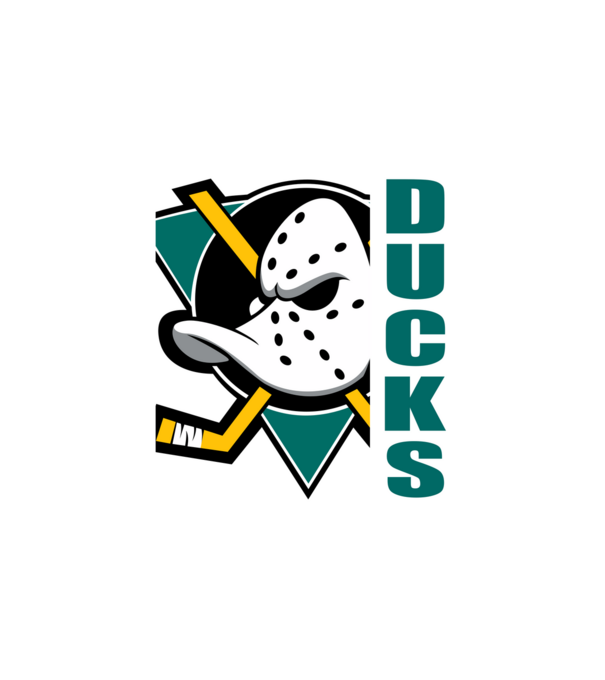 Anaheim Ducks minta fehér pólón