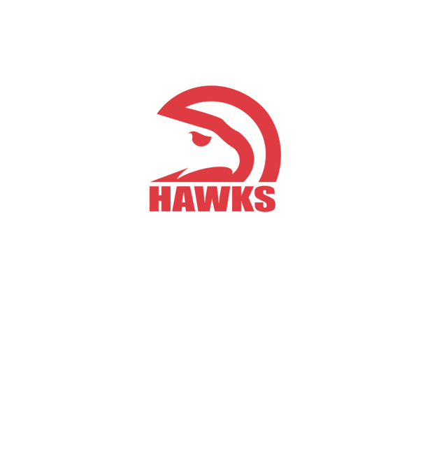 Hawks 1 minta fekete pólón