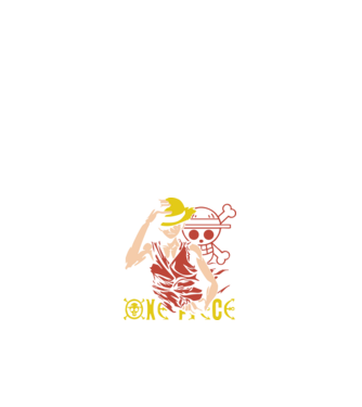 one_piece_0000 minta fehér pólón