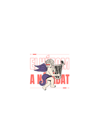 Elhúzom a nótádat minta fehér pólón