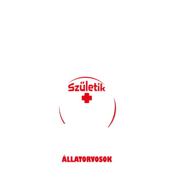 Minden férfi egyenlő - Állatorvos - Póló Minta minta fehér pólón