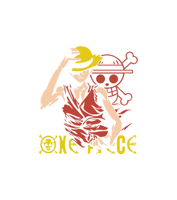 one_piece_0000 minta homokszín pólón