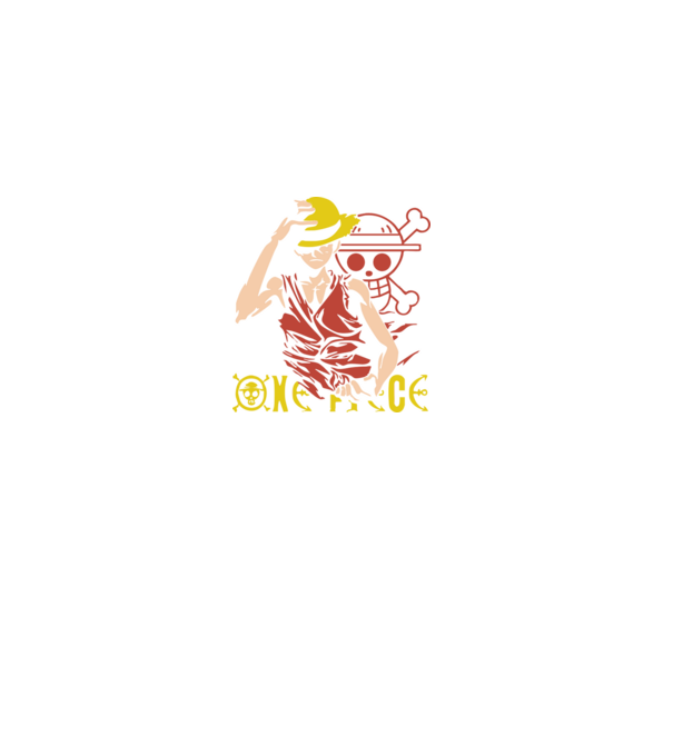 one_piece_0000 minta fekete pólón