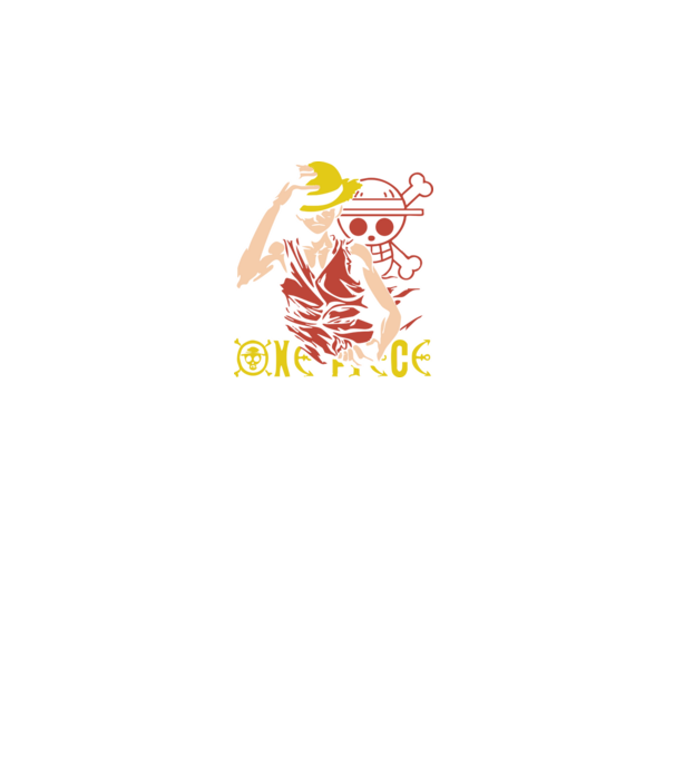 one_piece_0000 minta fekete pólón