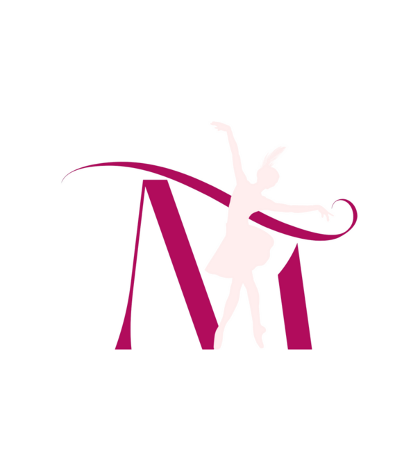 Mademoiselle Tánc és Sport Egyesület Logo minta fehér pólón