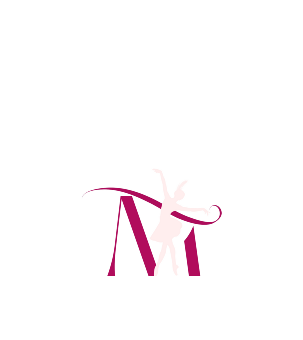 Mademoiselle Tánc és Sport Egyesület Logo minta fekete pólón