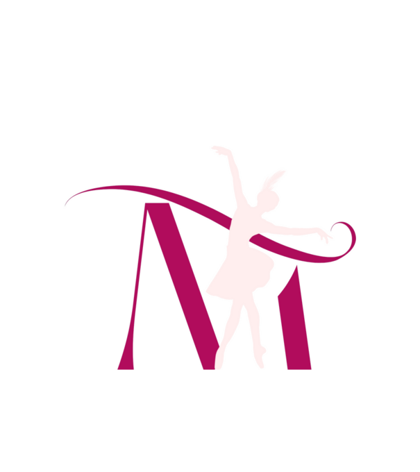 Mademoiselle Tánc és Sport Egyesület Logo minta fehér pólón
