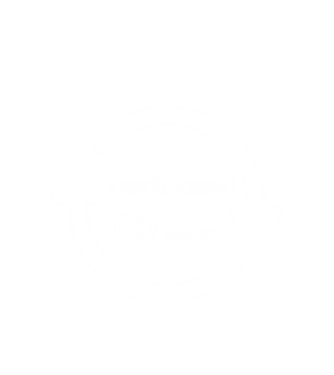 60 minta fehér pólón