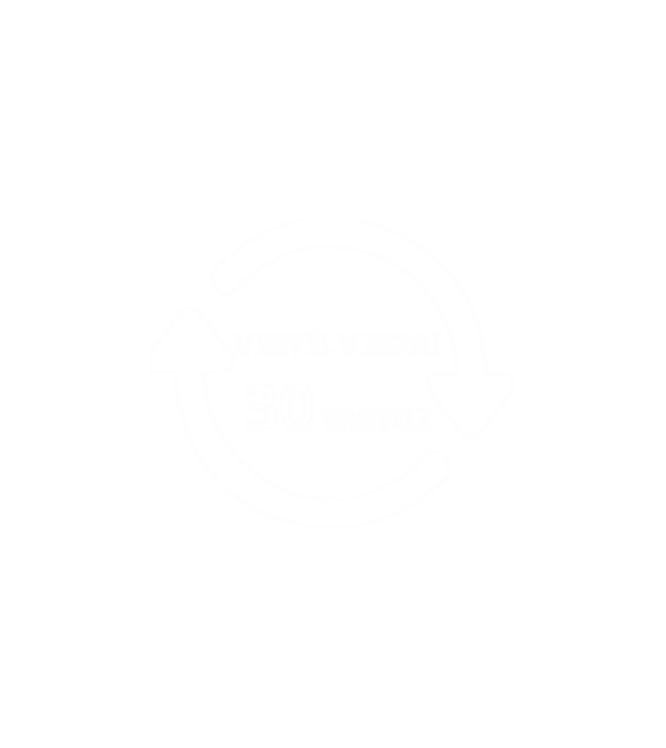 30 minta fehér pólón