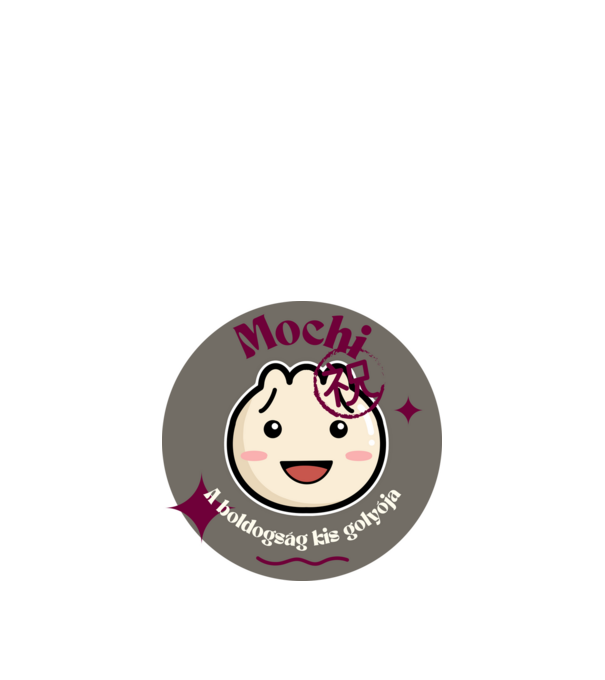 Mochi ( Női és Gyerek Kollekció) minta fehér pólón
