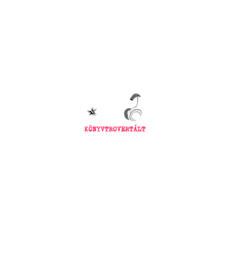 Könyvmoly + Könyvtrovertált - pink-fehér minta fekete pólón