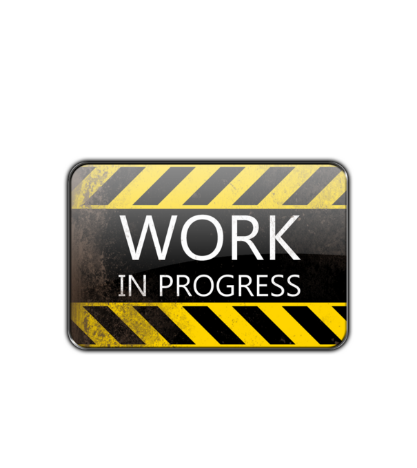 Work in Progress minta fehér pólón