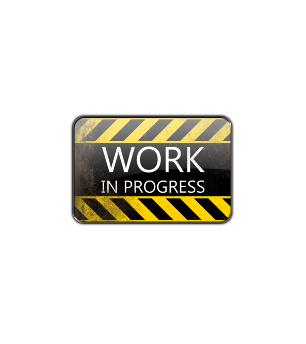 Work in Progress minta fehér pólón