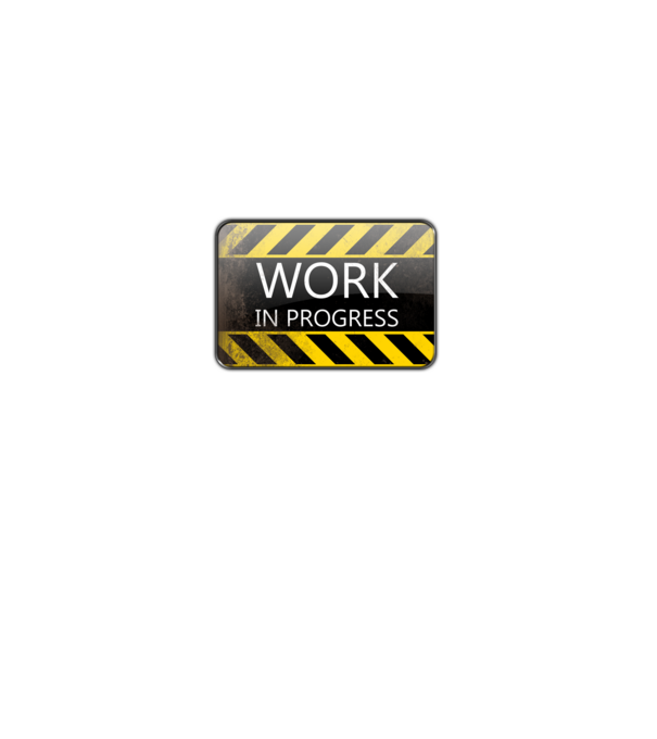 Work in Progress minta fekete pólón