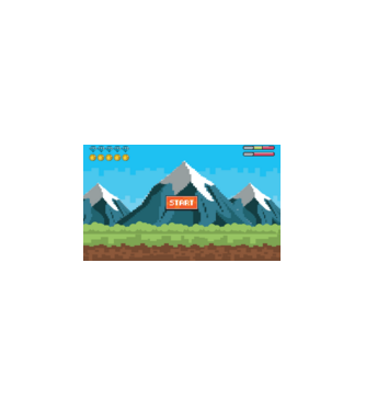 Pixel gamer minta fehér pólón