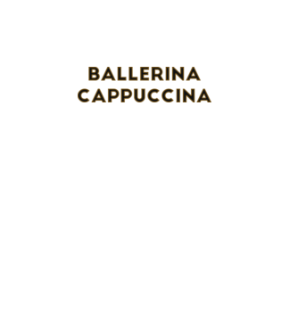 Ballerina cappuccina minta szürke pólón