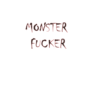 Monster fucker minta türkiz pólón