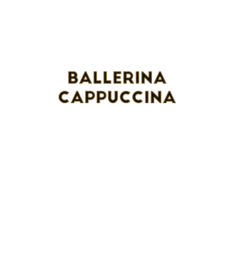 Ballerina cappuccina minta szürke pólón