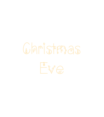 Christmas Eve minta fehér pólón