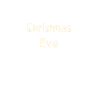 Christmas Eve minta türkiz pólón