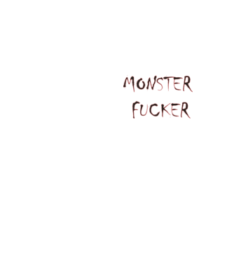 Monster fucker minta neonsárga pólón