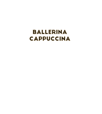 Ballerina cappuccina minta szürke pólón
