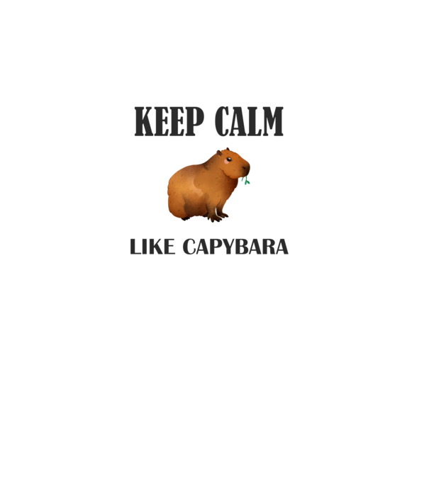 Calm Capybara 2 minta dusty pink pólón