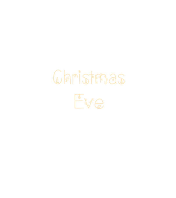 Christmas Eve minta homokszín pólón
