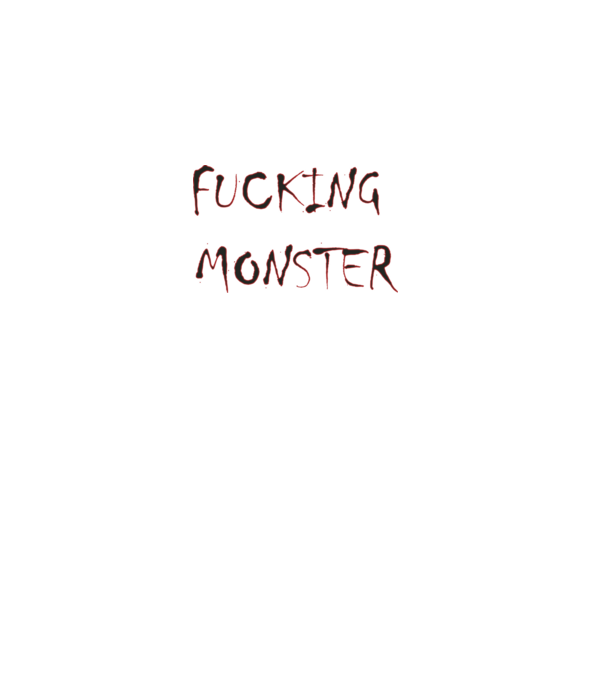 Fucking Monster minta fekete pólón