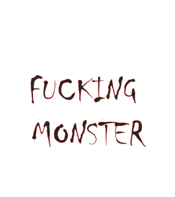 Fucking Monster minta fekete pólón