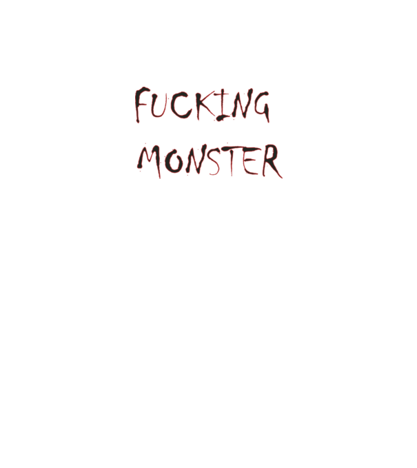 Fucking Monster minta fekete pólón