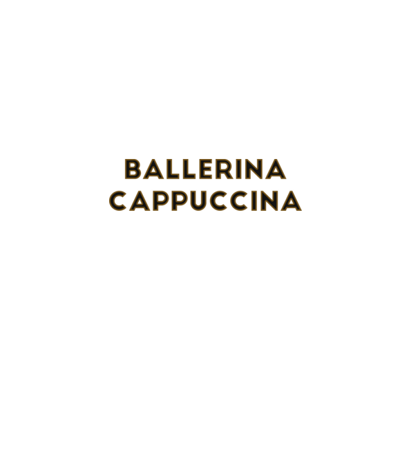 Ballerina cappuccina minta szürke pólón