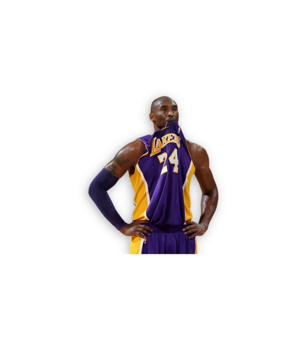Kobe Bryant minta fehér pólón