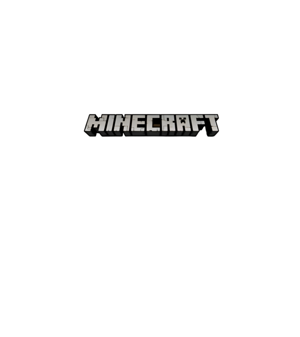 Minecraft logo minta szürke pólón