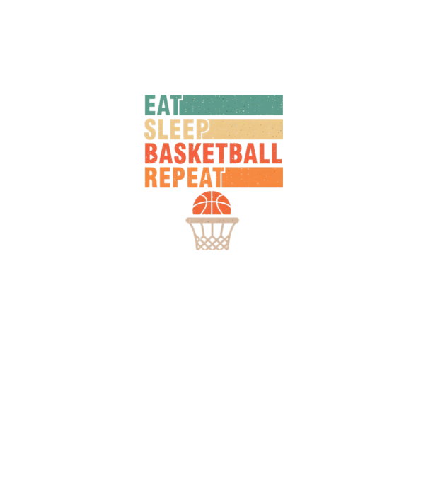 basketball minta fehér pólón