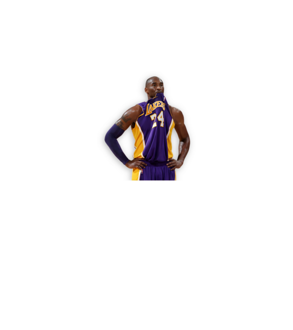 Kobe Bryant minta szürke pólón