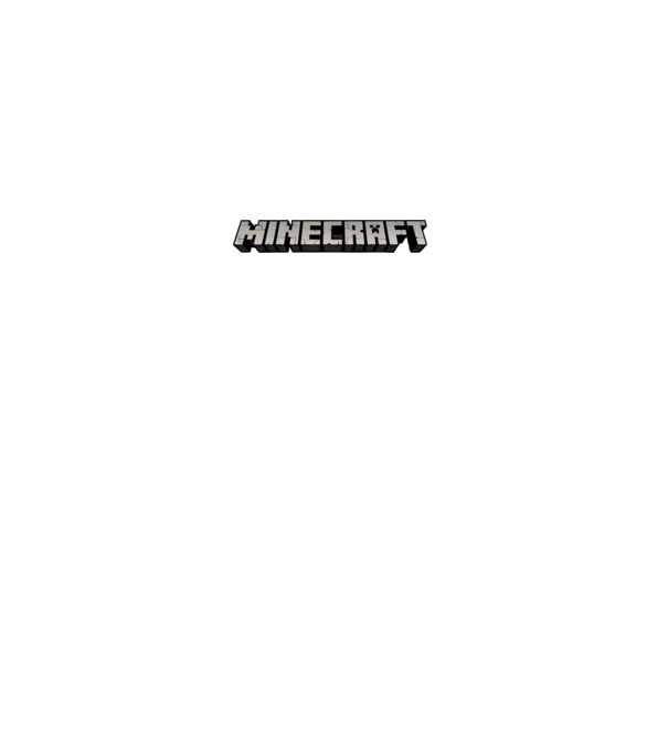 Minecraft logo minta szürke pólón