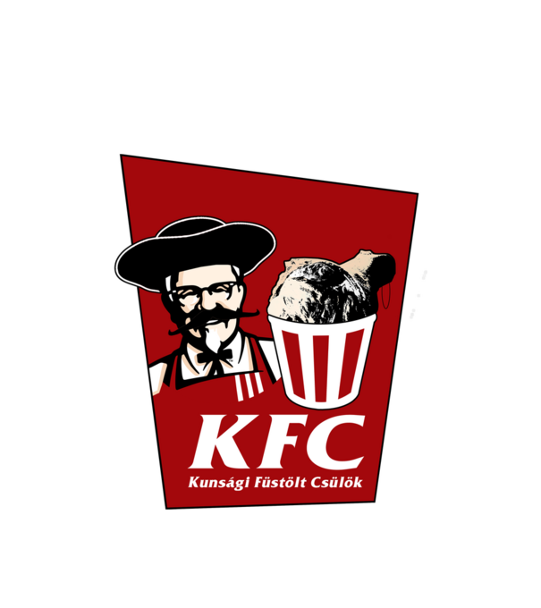 Kunsági Füstölt Csülök minta fehér pólón