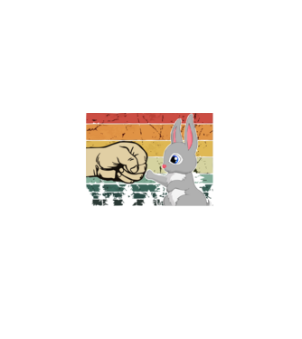 Best bunny dad ever minta fekete pólón