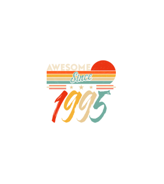 Awesome since 1983 minta fekete pólón