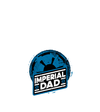 Imperial Dad minta fekete pólón