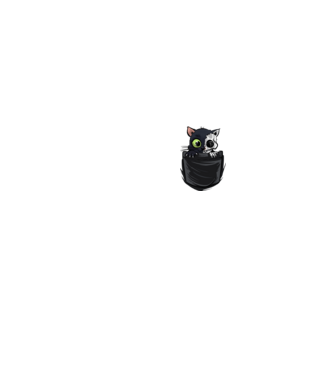 Schrödinger Cat minta szürke pólón