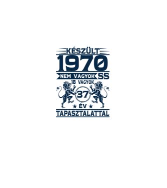 Készült 1970 minta szürke pólón
