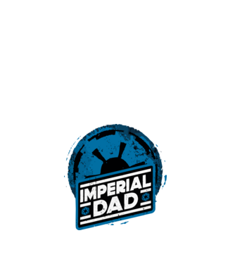 Imperial Dad minta fehér pólón