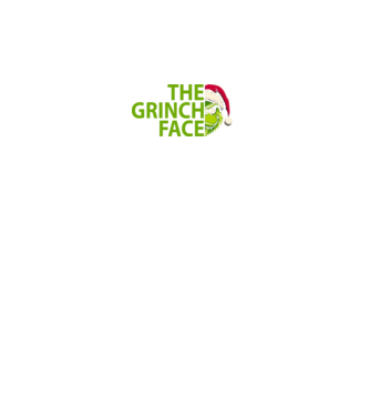 The Grinch Face minta fekete pólón