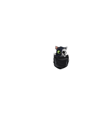 Schrödinger Cat minta szürke pólón